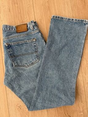 Vintage Ralph Lauren Polo Jeans Company Light Blue Straight-Leg Jeans